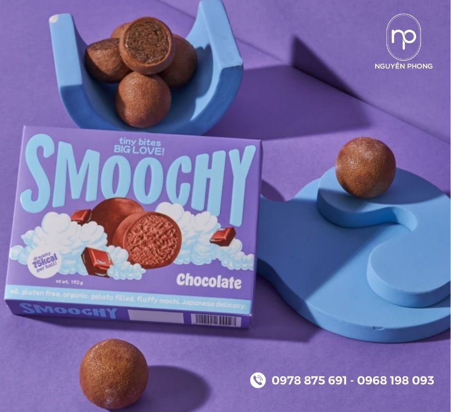 Kích thước hộp bánh mochi